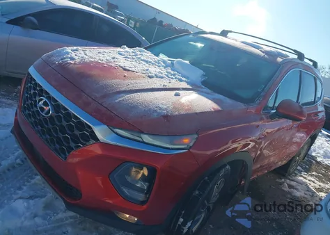 2020 Hyundai Santa Fe Sel из США, поврежденный, VIN 5NMS33AD0LH224425